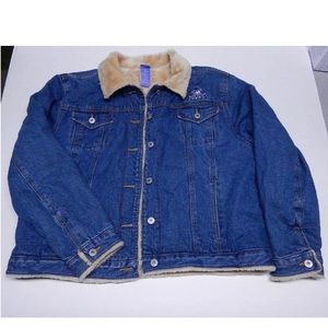 Vintage Disney Eeyore True Blue Denim Jacket